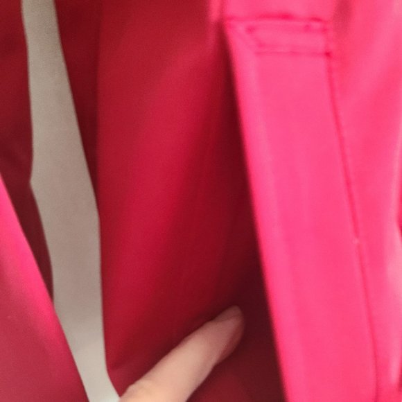 Gorgeous Red Double Breast Weatherproof Co Womens Coat szM - Picture 8 of 15